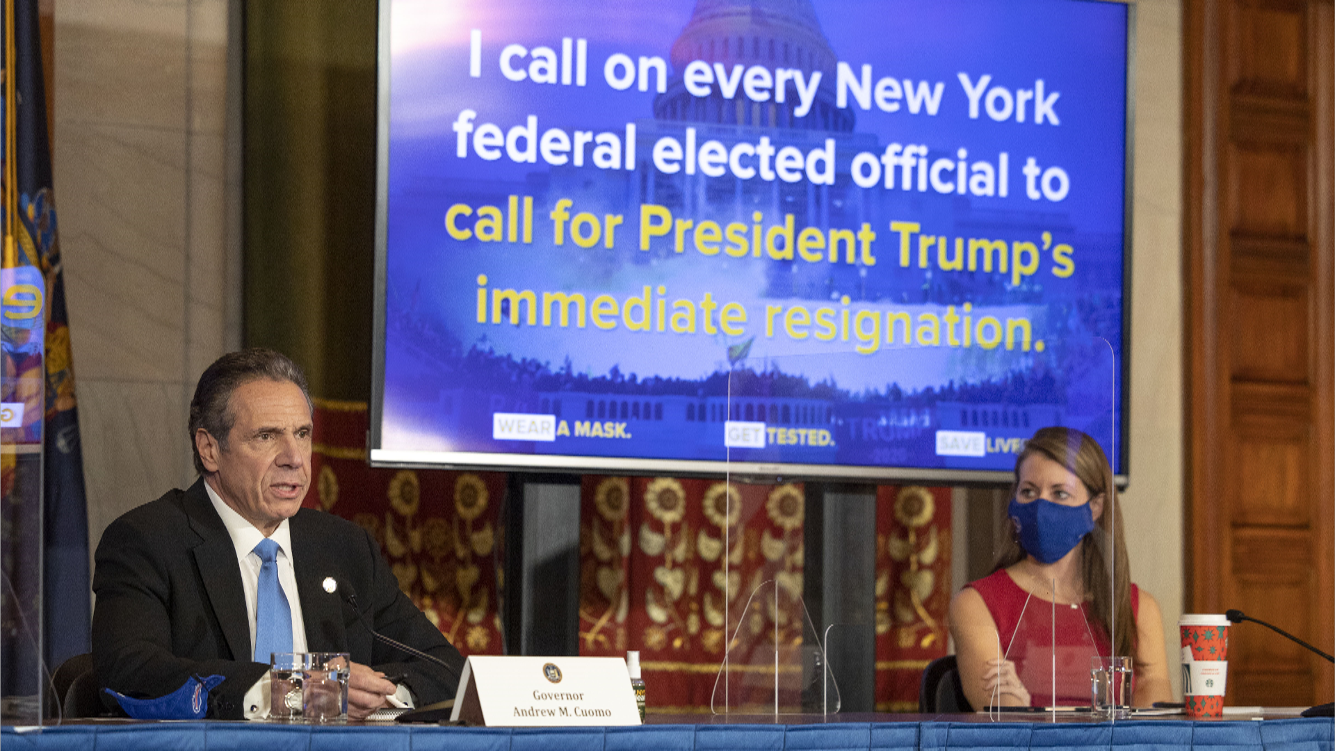 Cuomo Calls For President Trump’s Resignation Following D.C. Violence