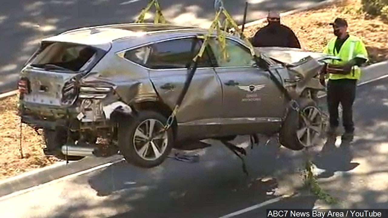 Woods Faces Hard Recovery From Serious Injuries In Car Crash