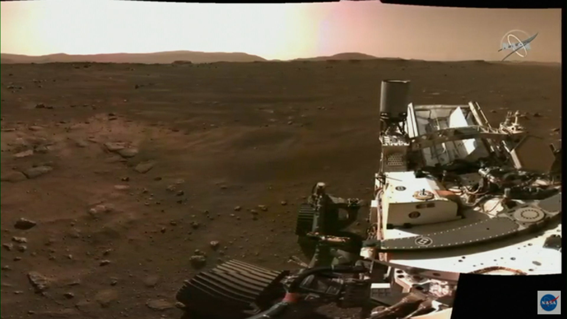 NASA Shares New Video, Sound From Mars Rover