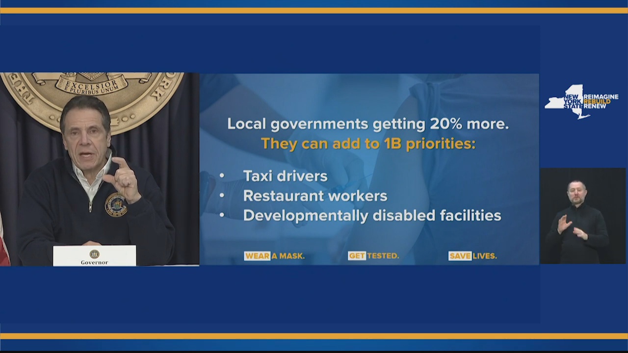 Restaurant Workers, For-Hire Drivers Could Be Eligible For The COVID-19 Vaccine