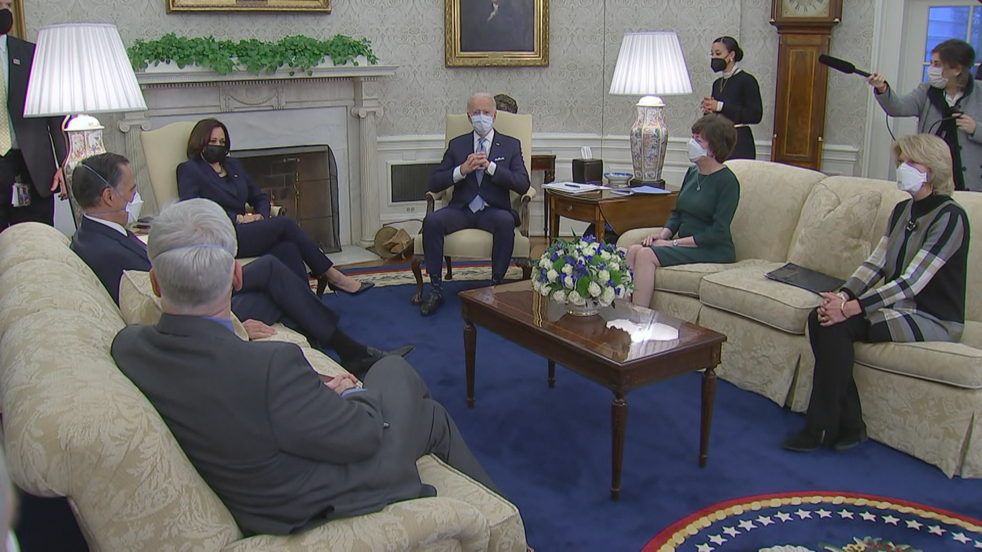 Biden Meets Republicans On Virus Aid, But No Quick Deal