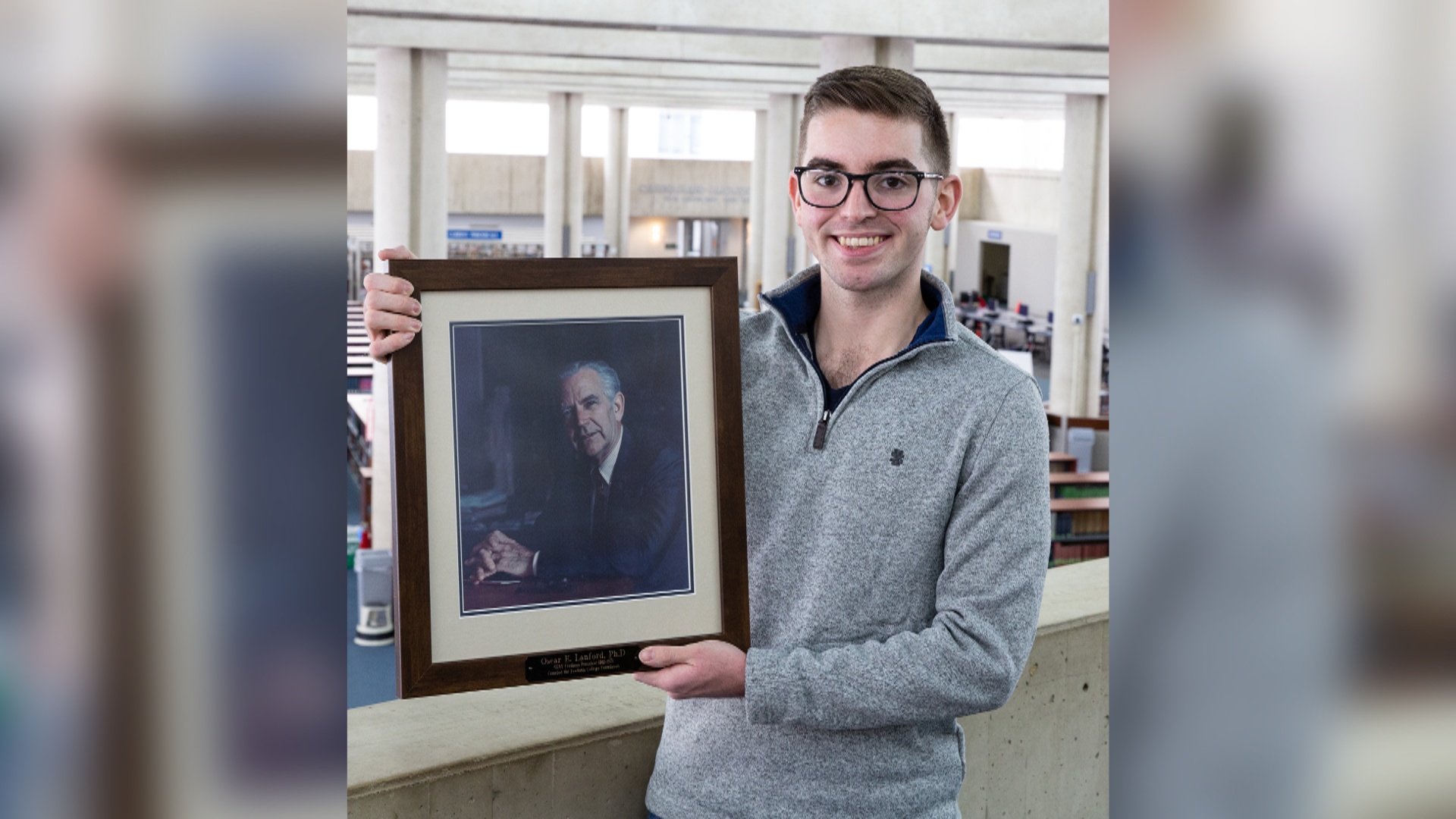 Jamestown Native Wins SUNY Fredonia’s Presidential Prize For Academic Work