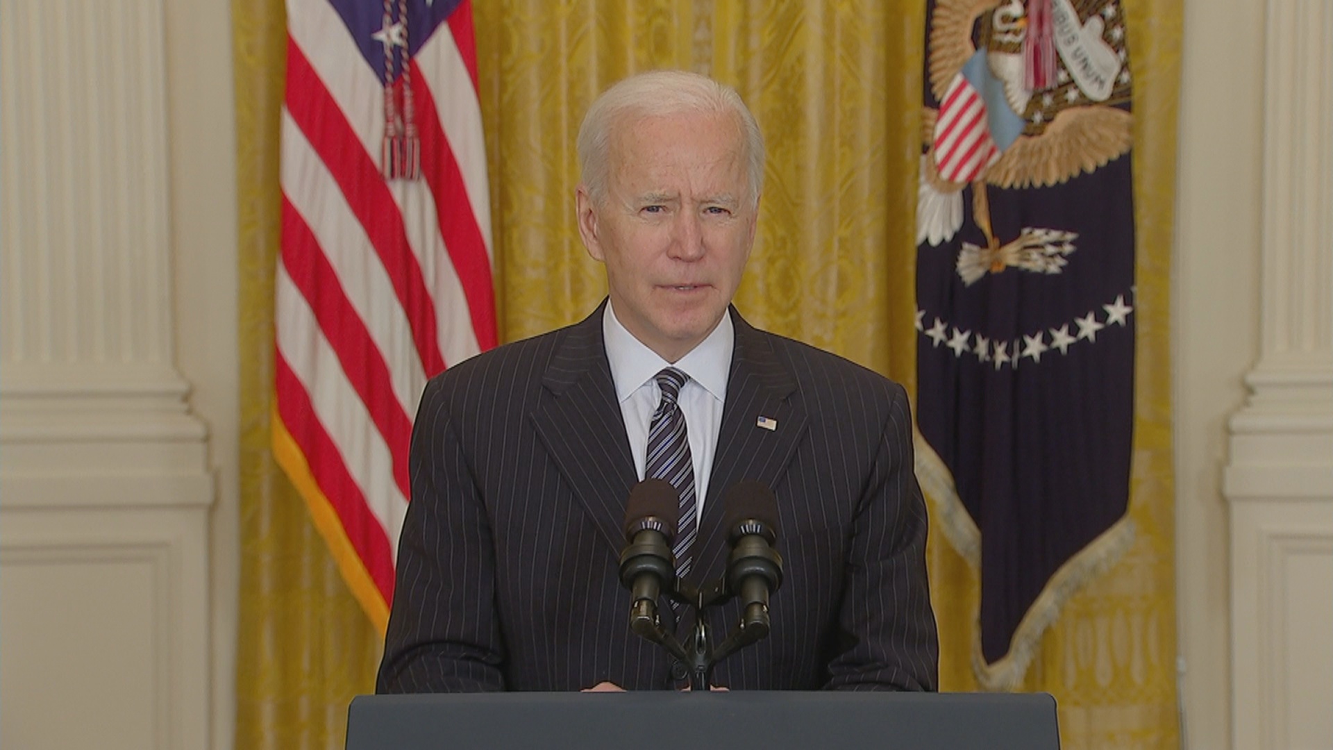 Biden Says US To Hit 100 Million Vaccinations Goal On Friday