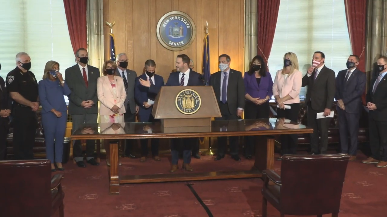 New York State Senate Republicans Push Bills To Protect Police