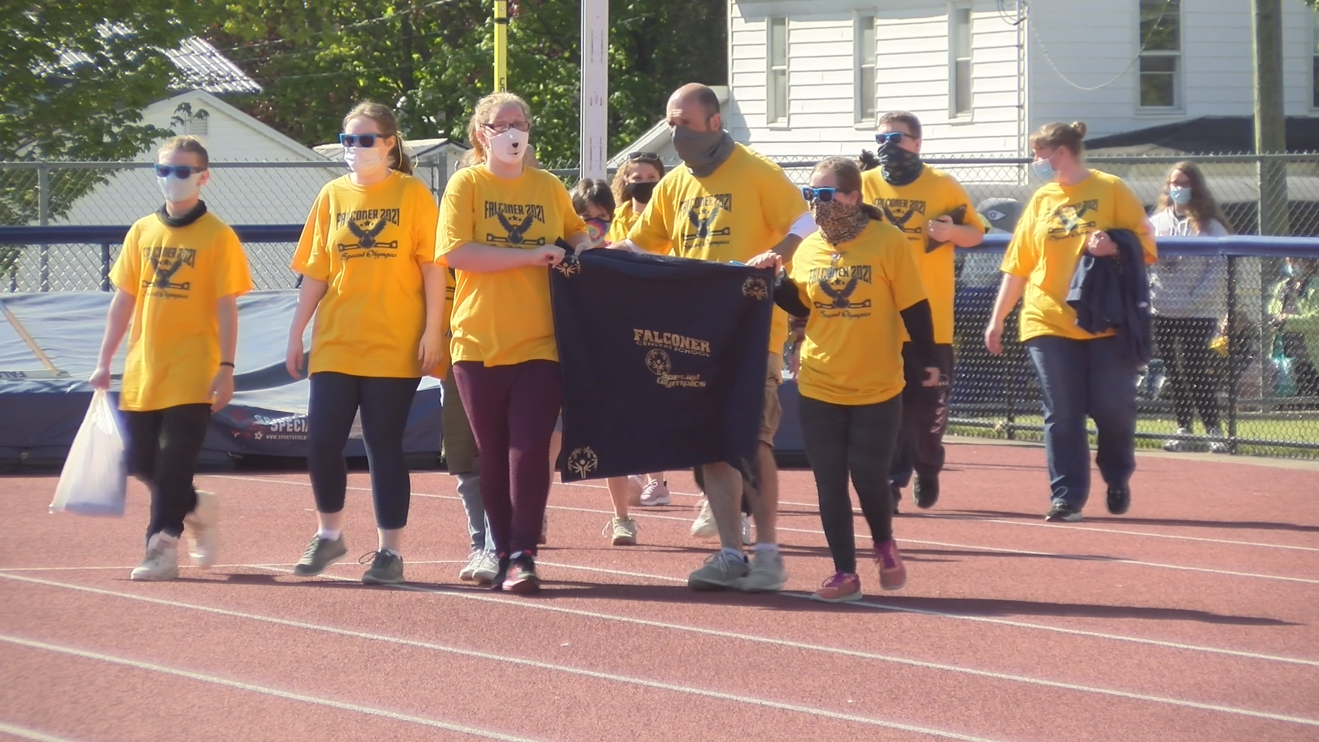 Special Olympics Honor Students At Falconer Central School