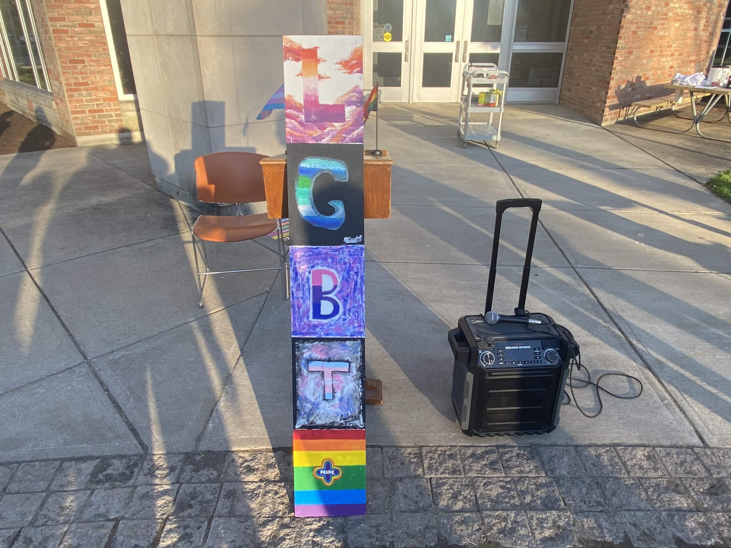 Students, Faculty Protest Young’s SUNY JCC Speech