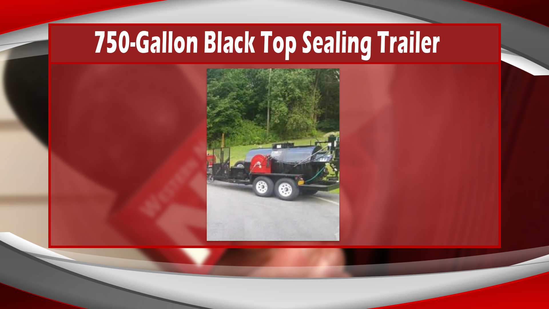 Investigators Ask For Public’s Help In Stolen Black Top Sealing Trailer Theft