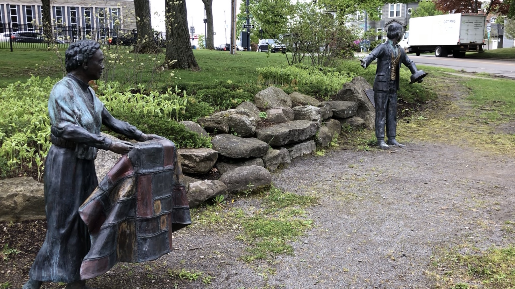 Jamestown City Council President Concerned In Wake Of Statue Vandalism