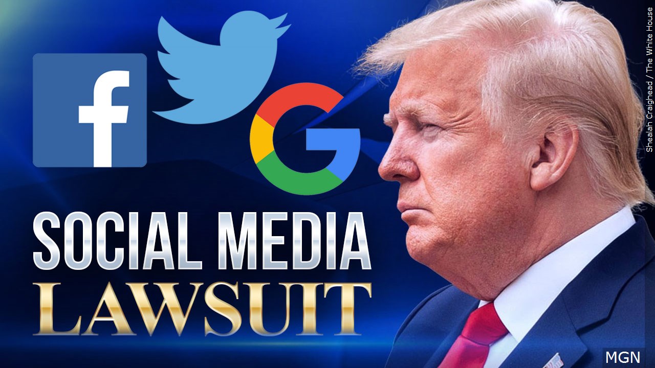 Trump Suing Facebook, Google, Twitter In New Class Action Lawsuit