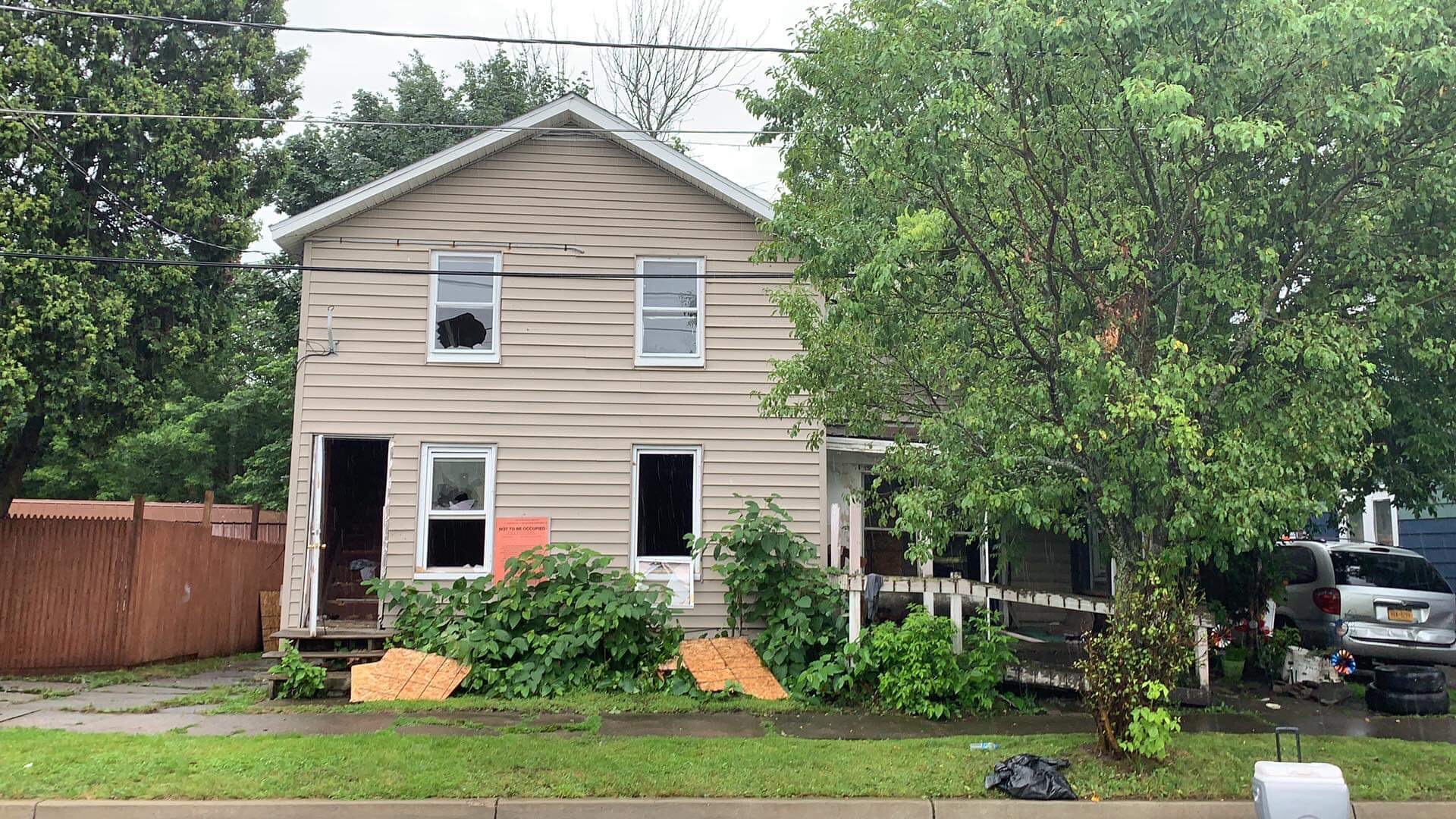 Fire Of Condemned Jamestown House Under Investigation WNY News Now