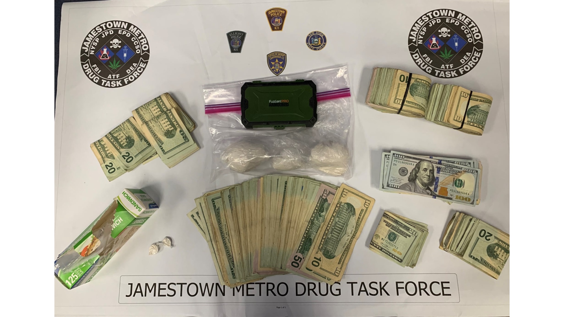 Police Recover Heroin/Fentanyl Compound, Over $14,500 Following Raid