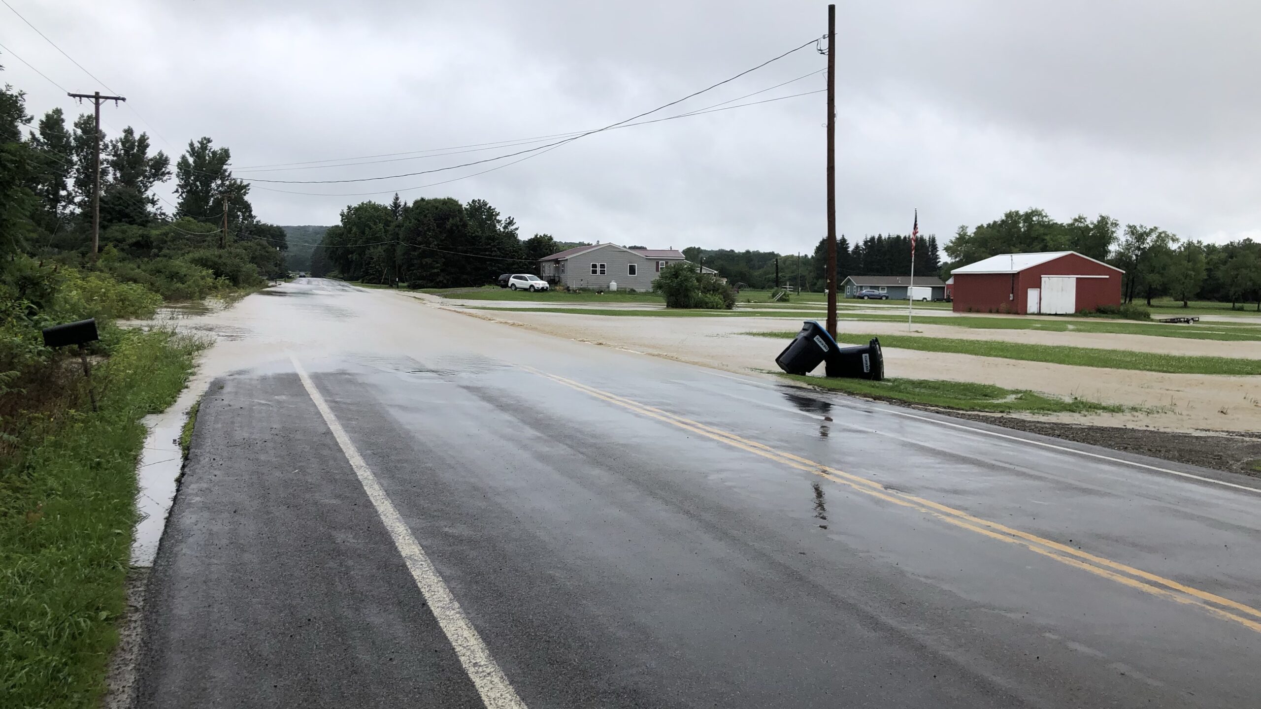 County Officials Warn Of Flooded Roadways Amid Rain Deluge