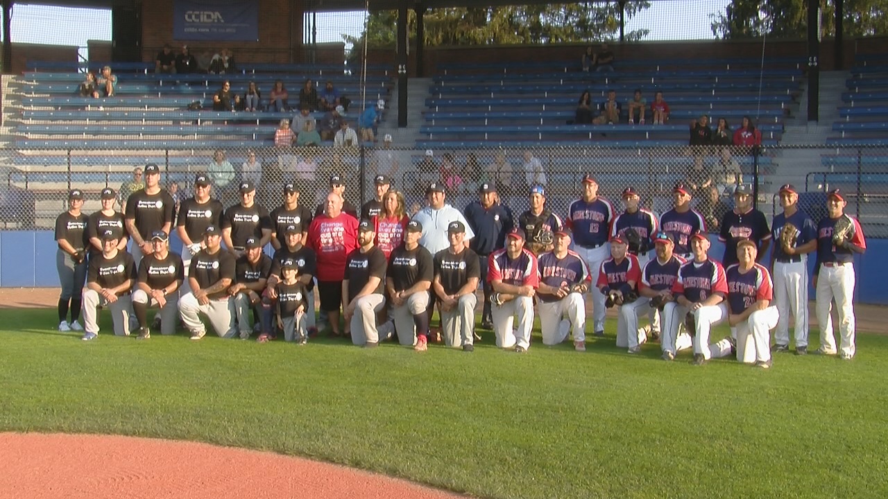 Jamestown Police Face ‘Old Timers’ In Charity Baseball Game