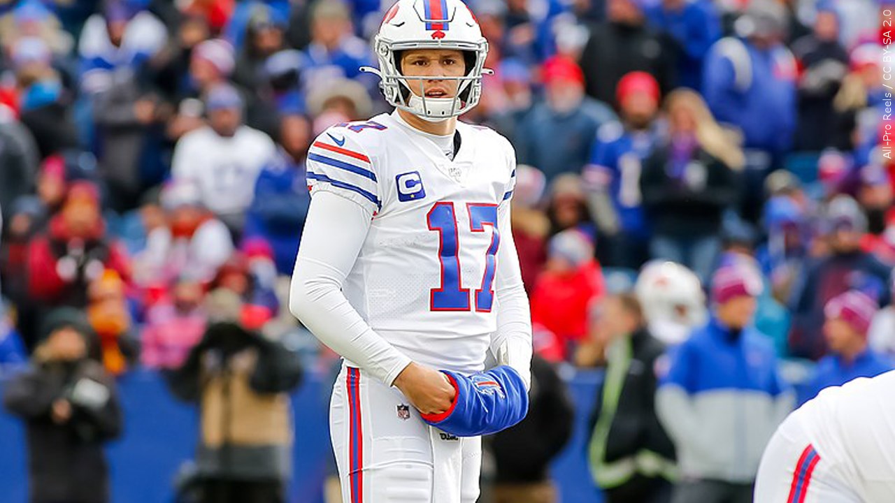 Bills QB Allen Intent On Playing Despite Sprained Left Foot