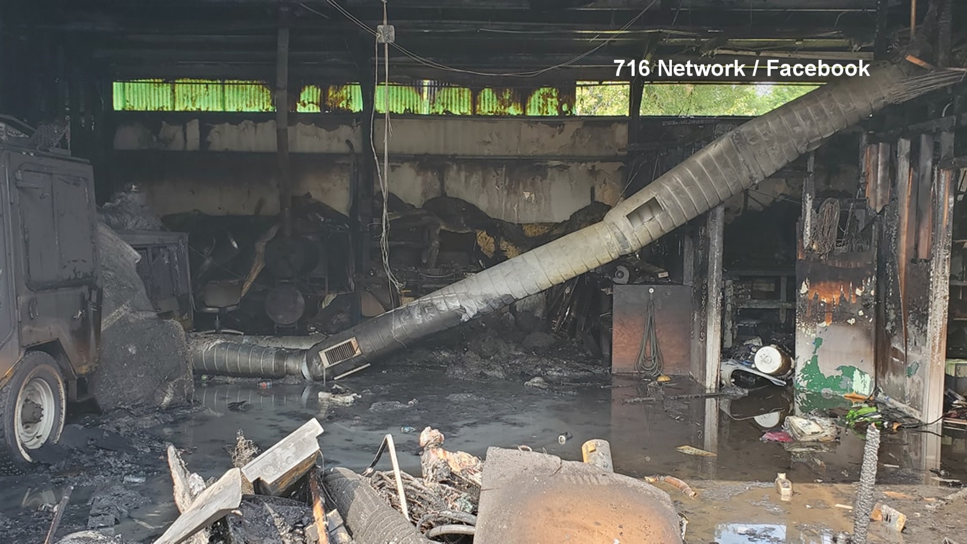 Celoron DPW Garage Destroyed By Fire WNY News Now