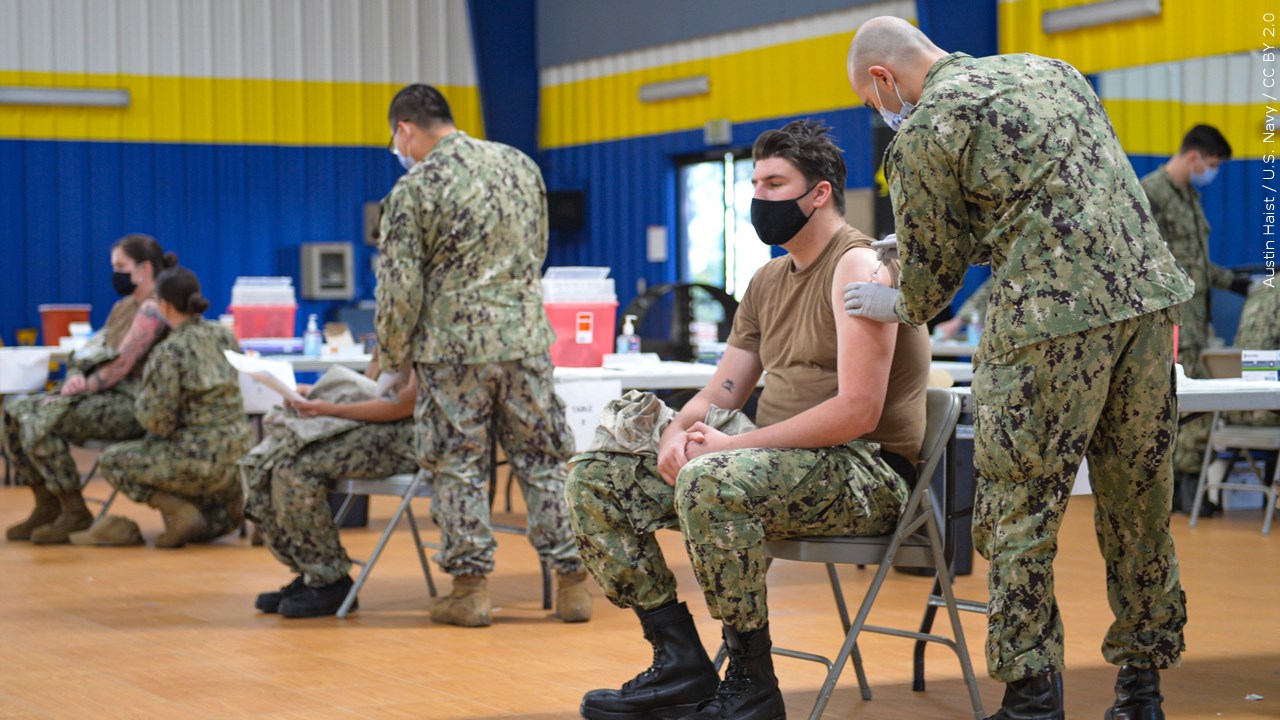 COVID Vaccines To Be Required For Military Under New US Plan