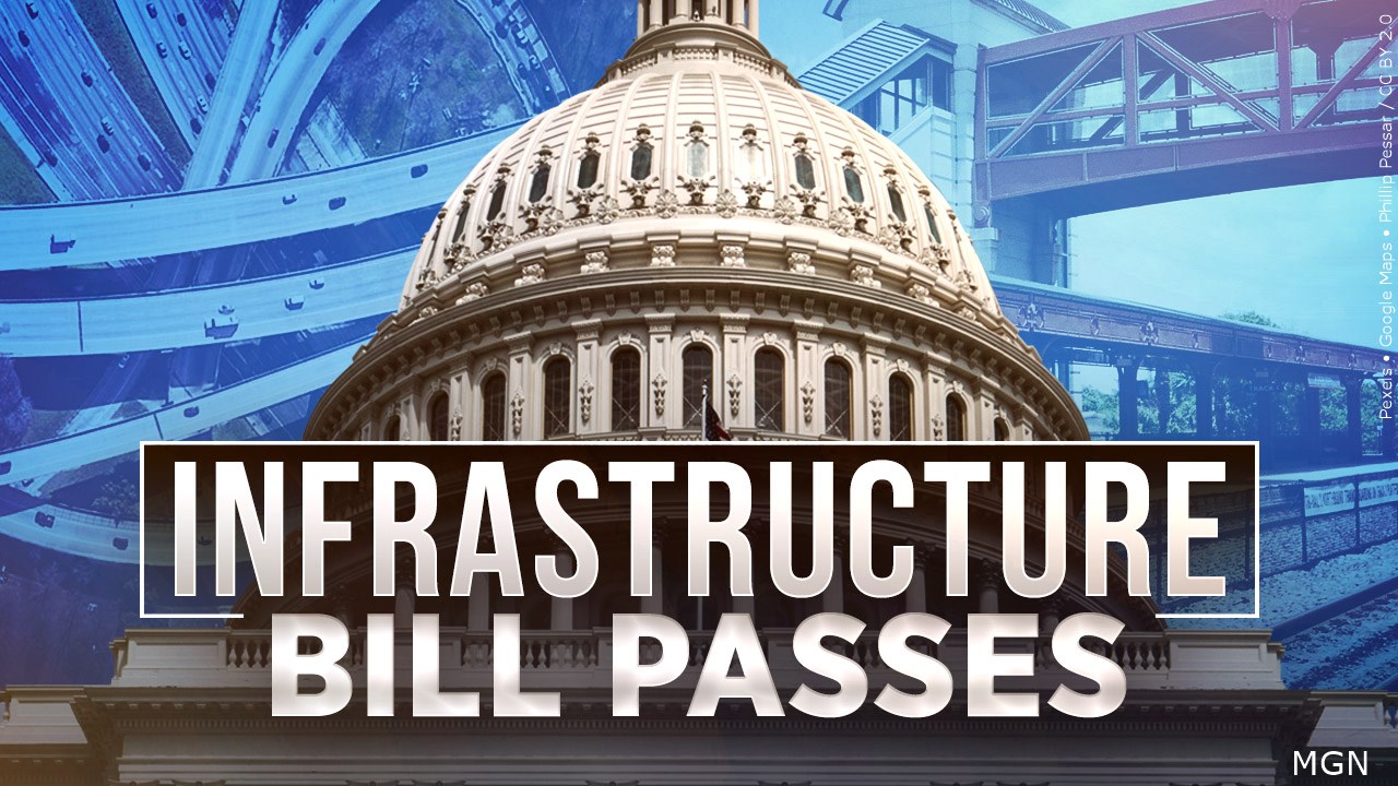 Senate Oks $1.2 Trillion Bipartisan Infrastructure Package