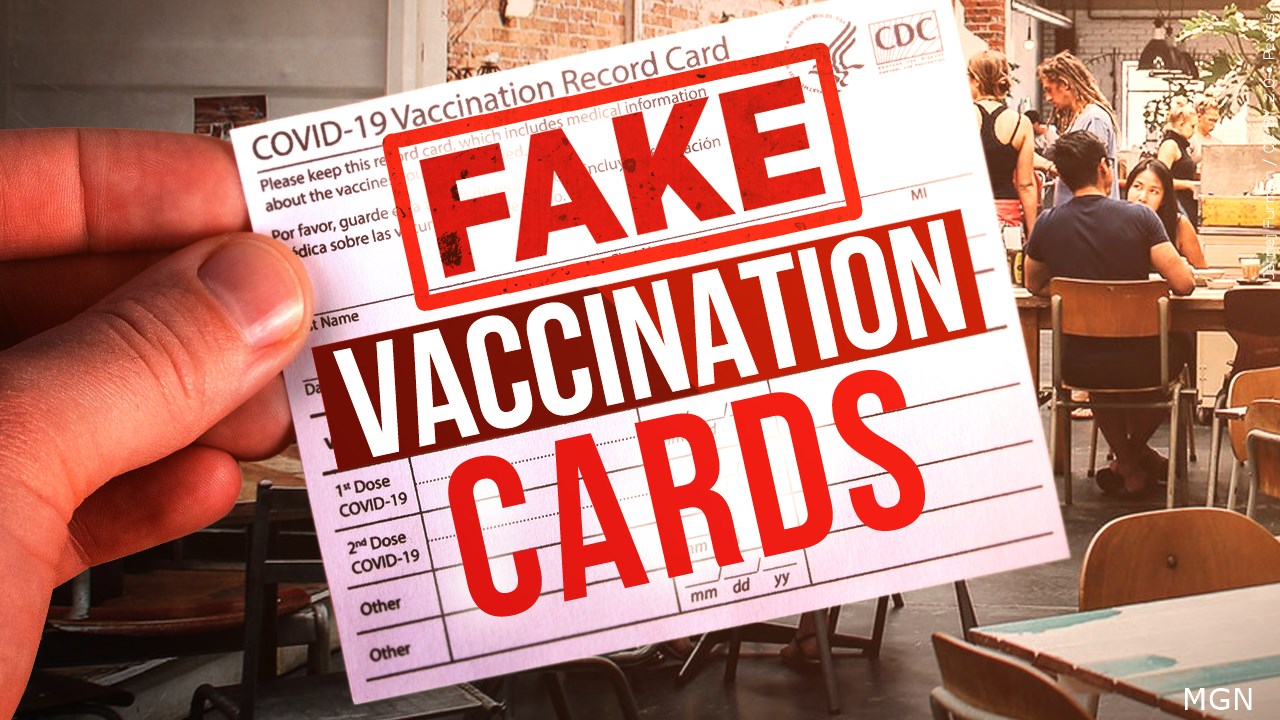 Senator Schumer Calls For Crackdown On Fake COVID-19 Vaccine Cards