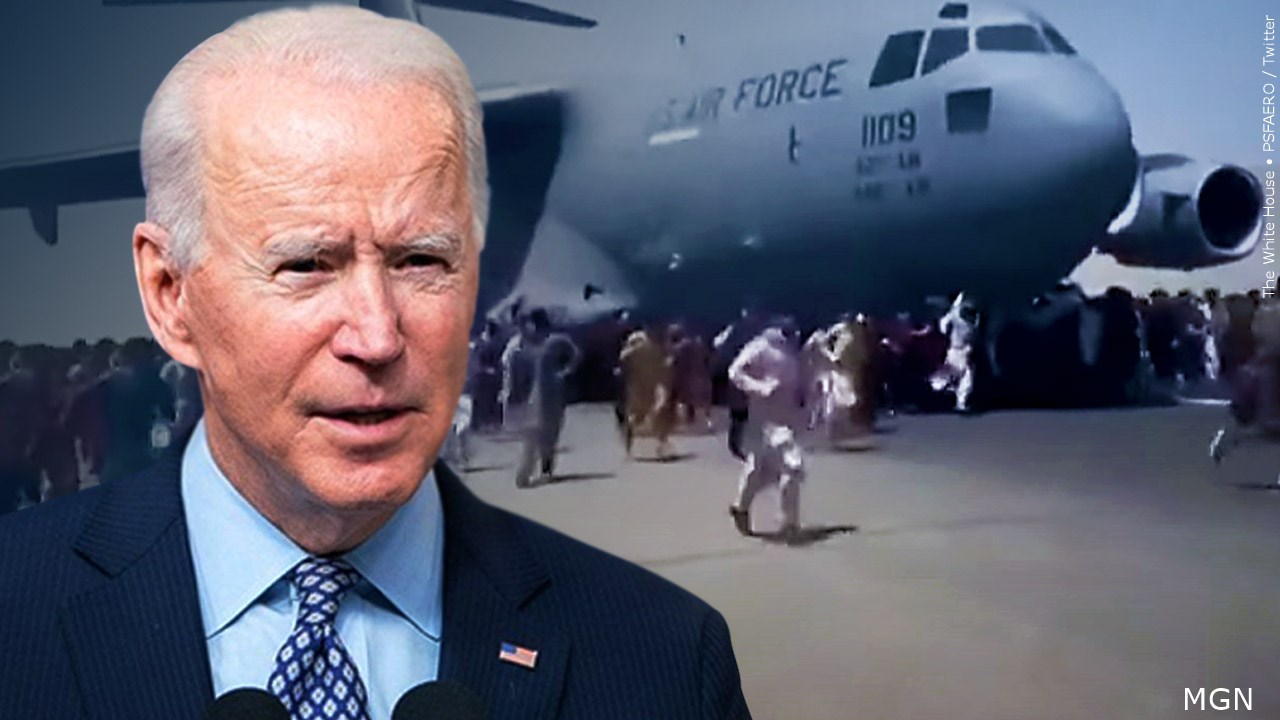 Biden: Afghan Chaos ‘Gut-Wrenching’ But Stands By Withdrawal