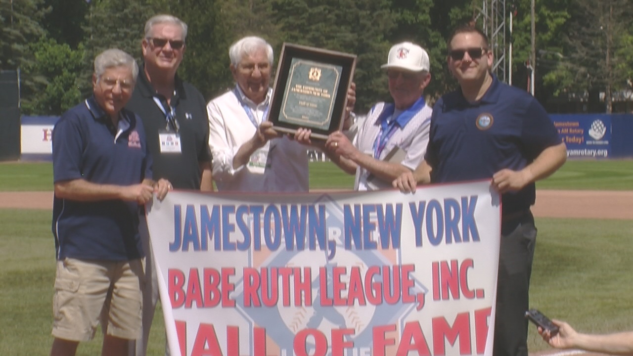Jamestown Recognized For Decades Long History Supporting Babe Ruth Baseball