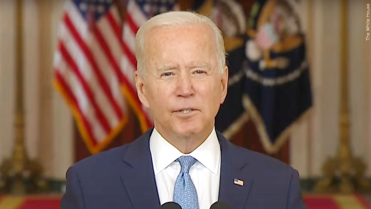 Biden Defends Departure From ‘Forever War,’ Praises Airlift