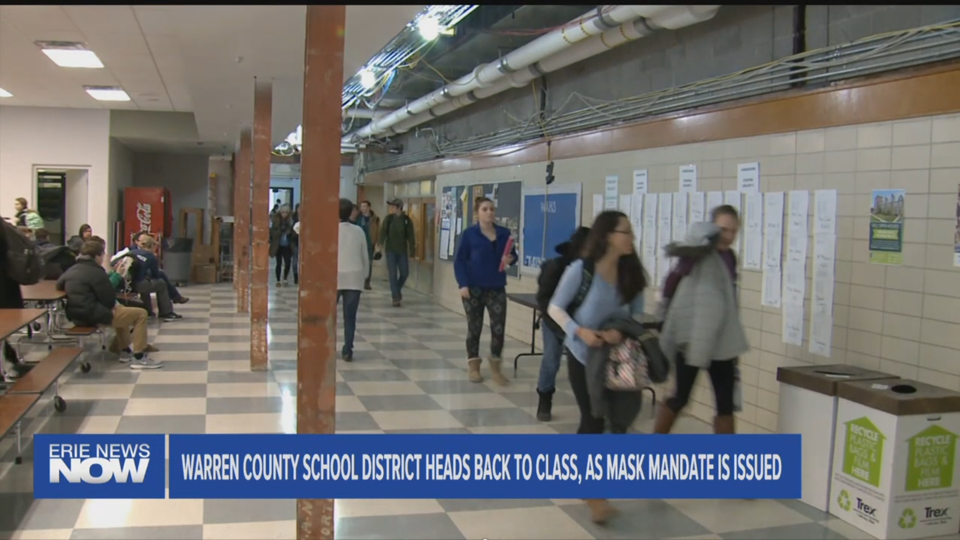 Statewide School Mask Mandate Issued, As Warren Schools Wrap Up First Day