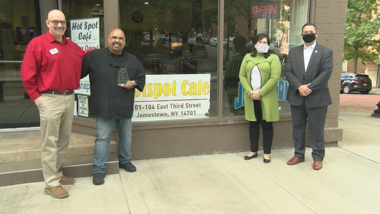 Downtown Jamestown Café Presented With The Entrepreneur Of The Year Award WNY News Now