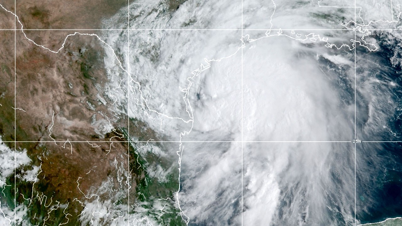 Nicholas, Now Tropical Storm, Dumps Rain Along Gulf Coast