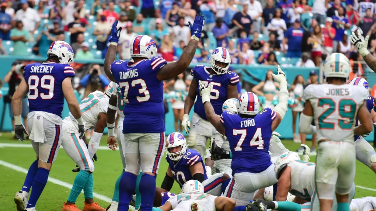 Bills Knock Out Tua, Roll Past Dolphins Yet Again, Win 35-0