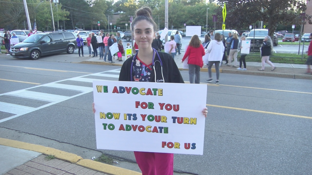 Jamestown Area Healthcare Workers Protest NYS Vaccine Mandate