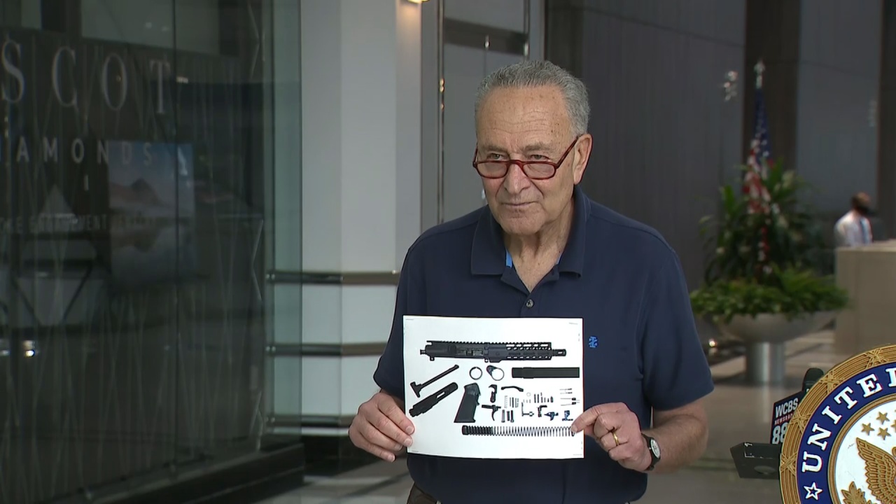 Sen. Chuck Schumer Calling For Crack Down On “Ghost Guns”