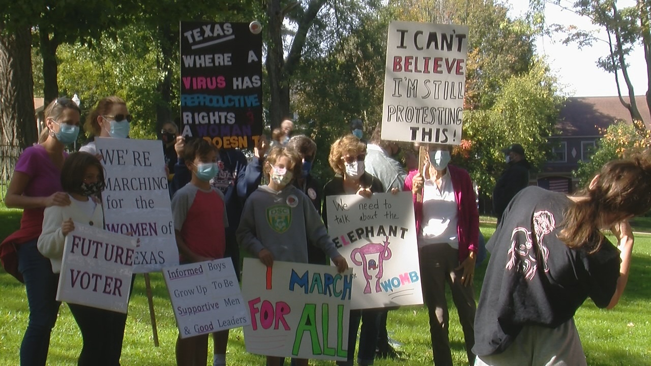First Women’s March Held In Jamestown