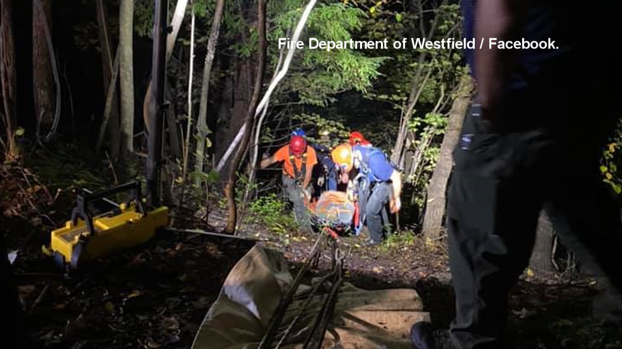 First Responders Rescue Man From The Chautauqua Gorge