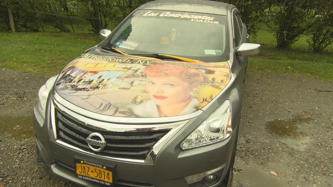 Jamestown Resident Decorates Car After ‘I Love Lucy’, As Show Celebrates 70-years