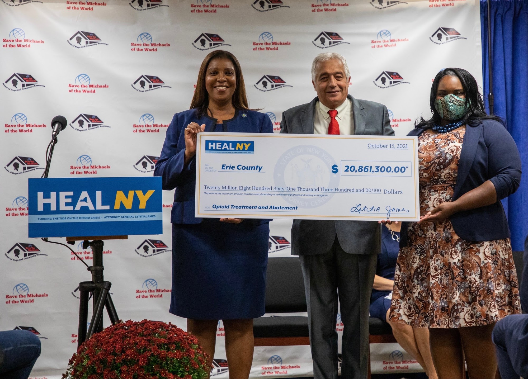 NY AG: Western New York To Receive Money To Combat Opioid Crisis