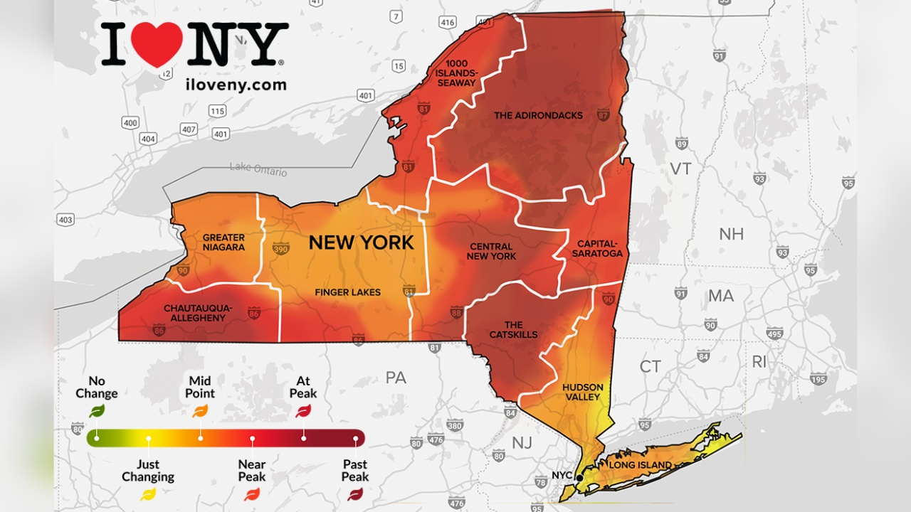 Fall Foliage Nears Peak In Chautauqua County