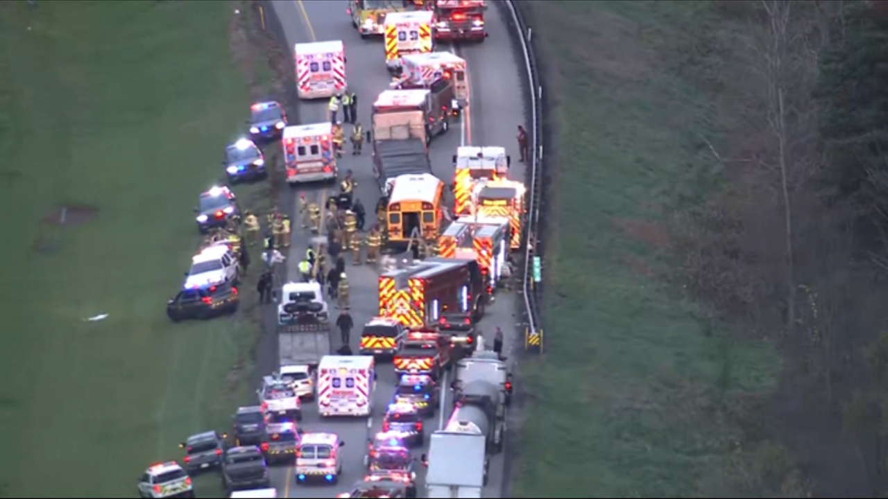 Residents Giving Condolences Over Tragic PA School Bus Accident