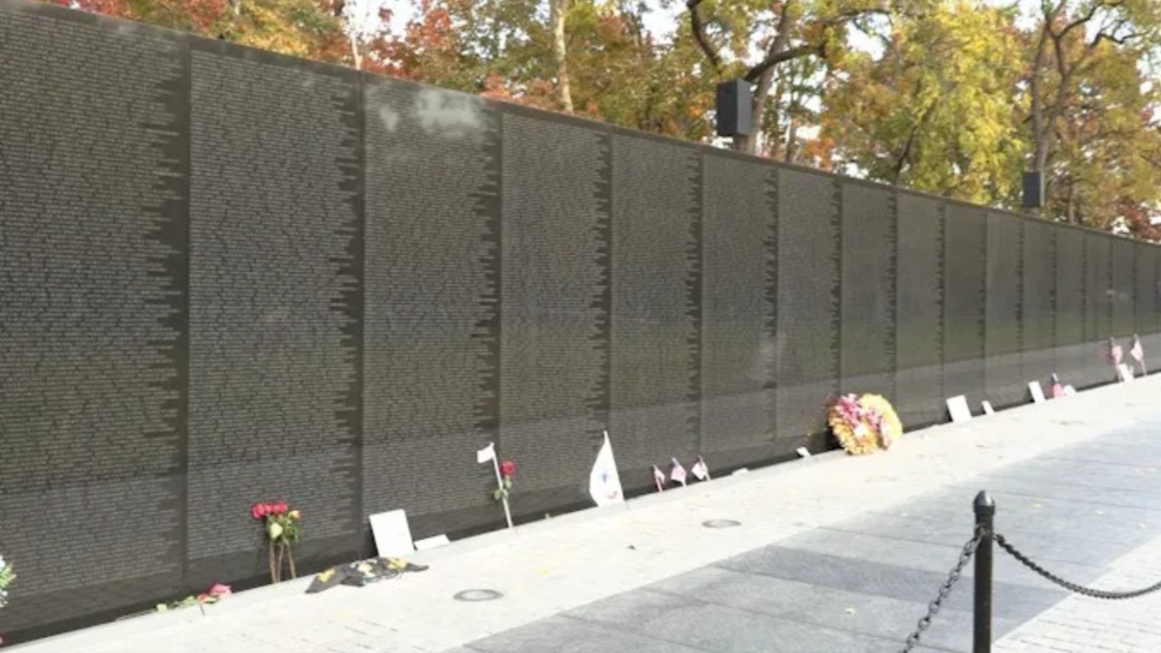 Vietnam Veterans Honored At Washington D.C. Memorial