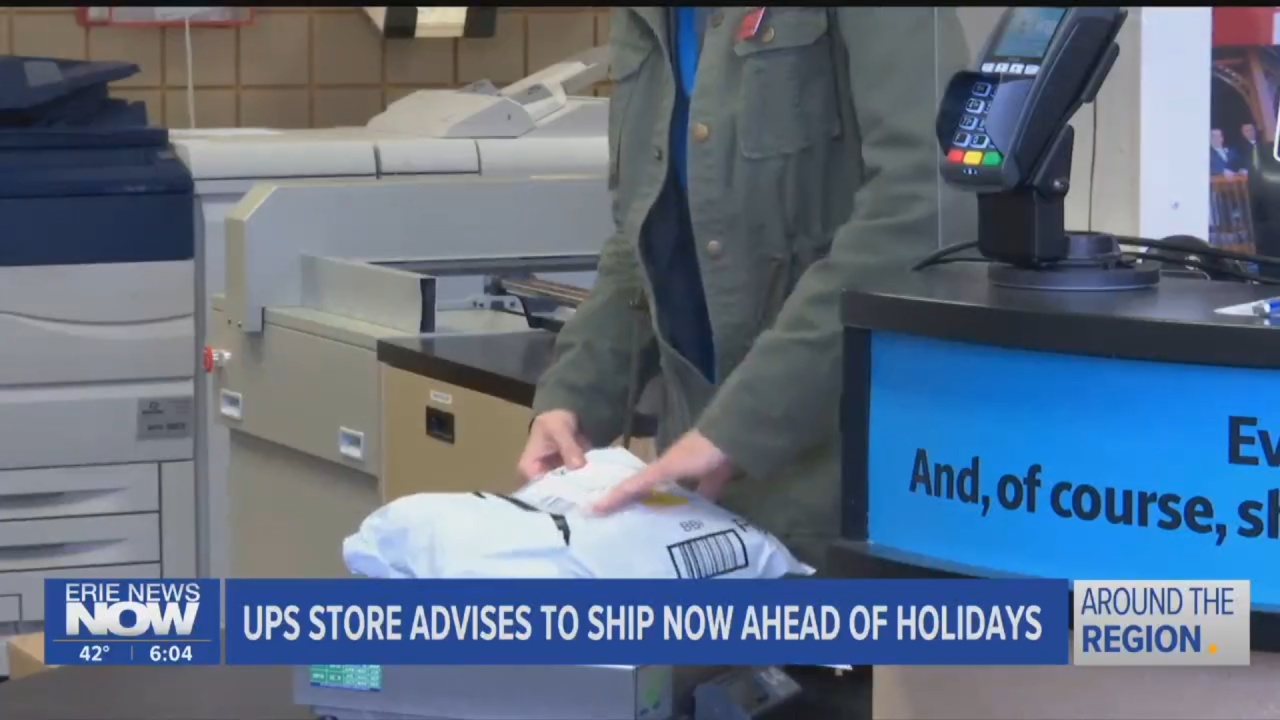 UPS Store Prepares For Busy Holiday Shipping Season