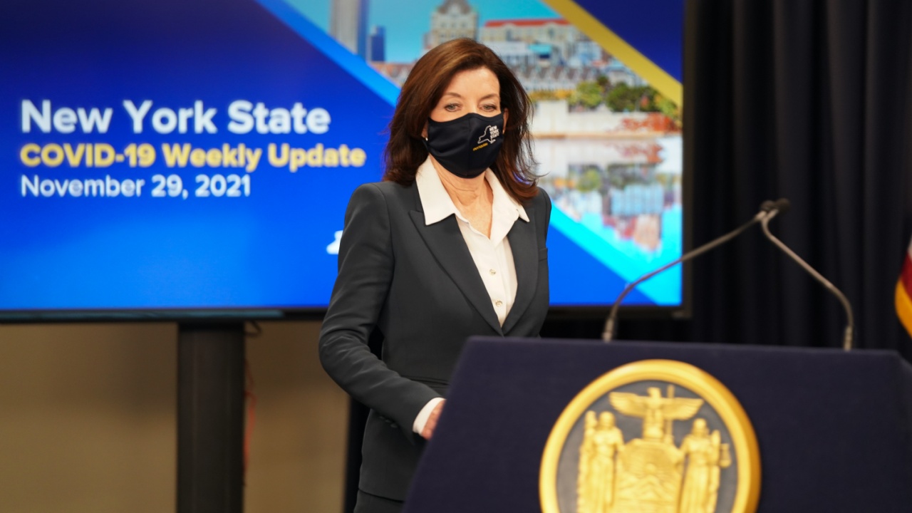 Gov. Hochul: Hospitalizations Up ‘150% Upstate Vs. Downstate’