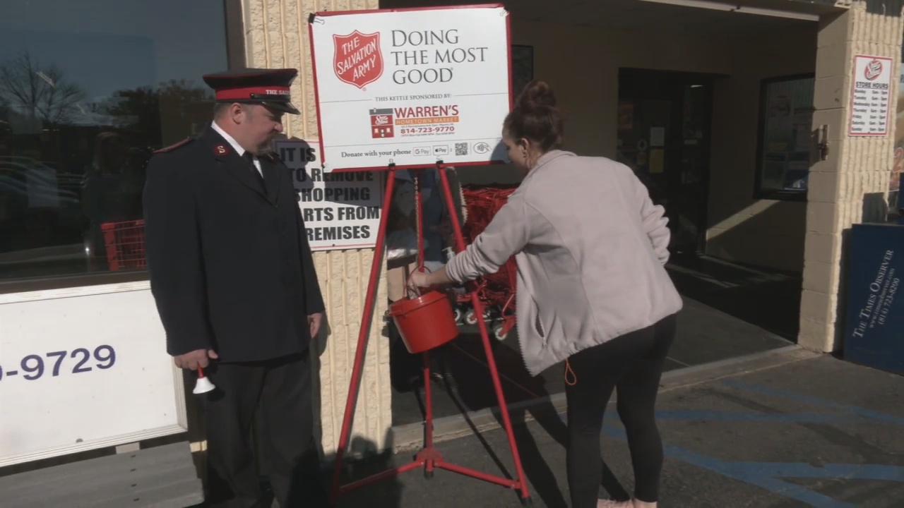 Warren Red Kettle Campaign Faces $40,000 Dollar Deficit In Annual Drive