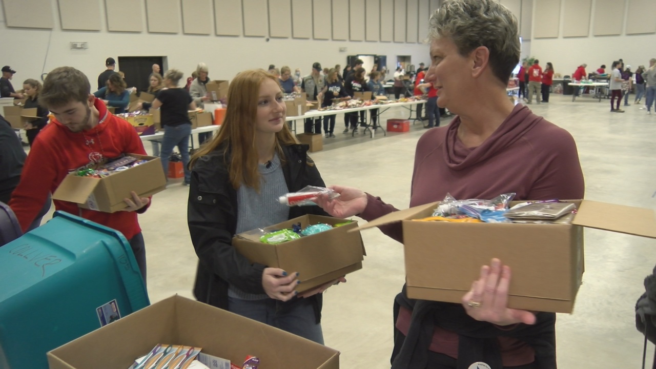Student Trades In Christmas Presents, Helps Send 831 Care Packages Overseas 