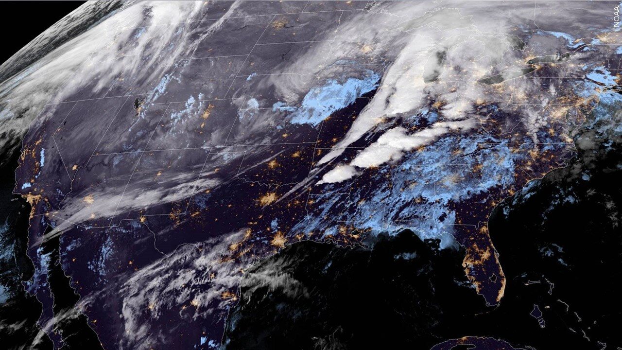 Severe weather in the South and Midwest