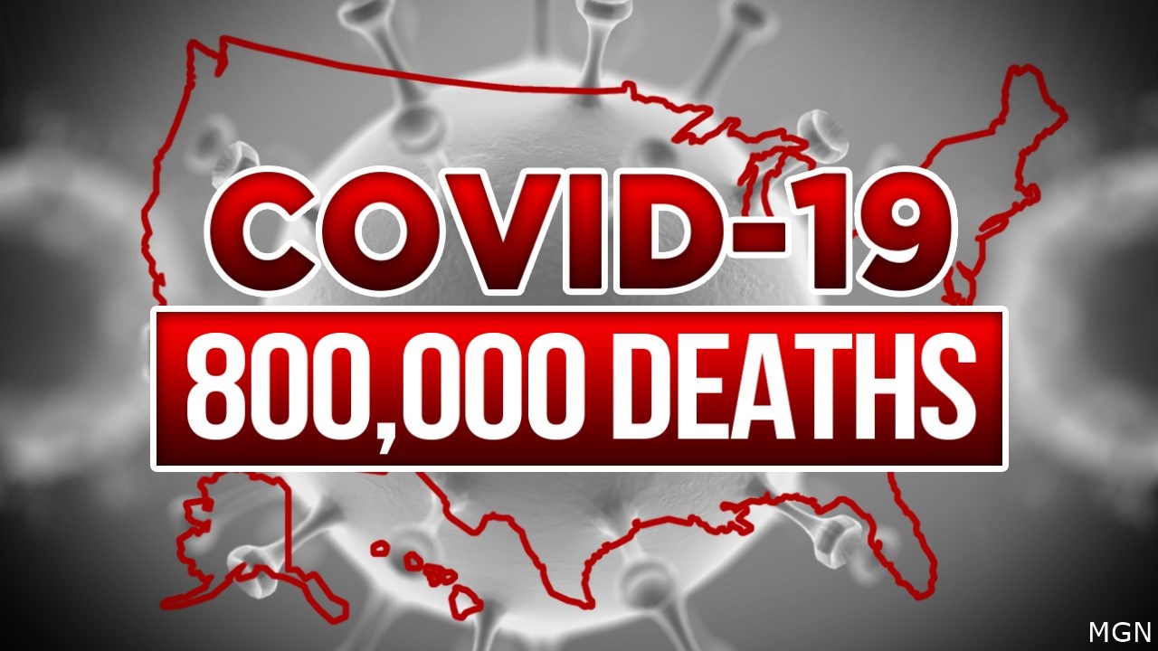 US COVID Death Toll Hits 800,000, A Year Into Vaccine Drive