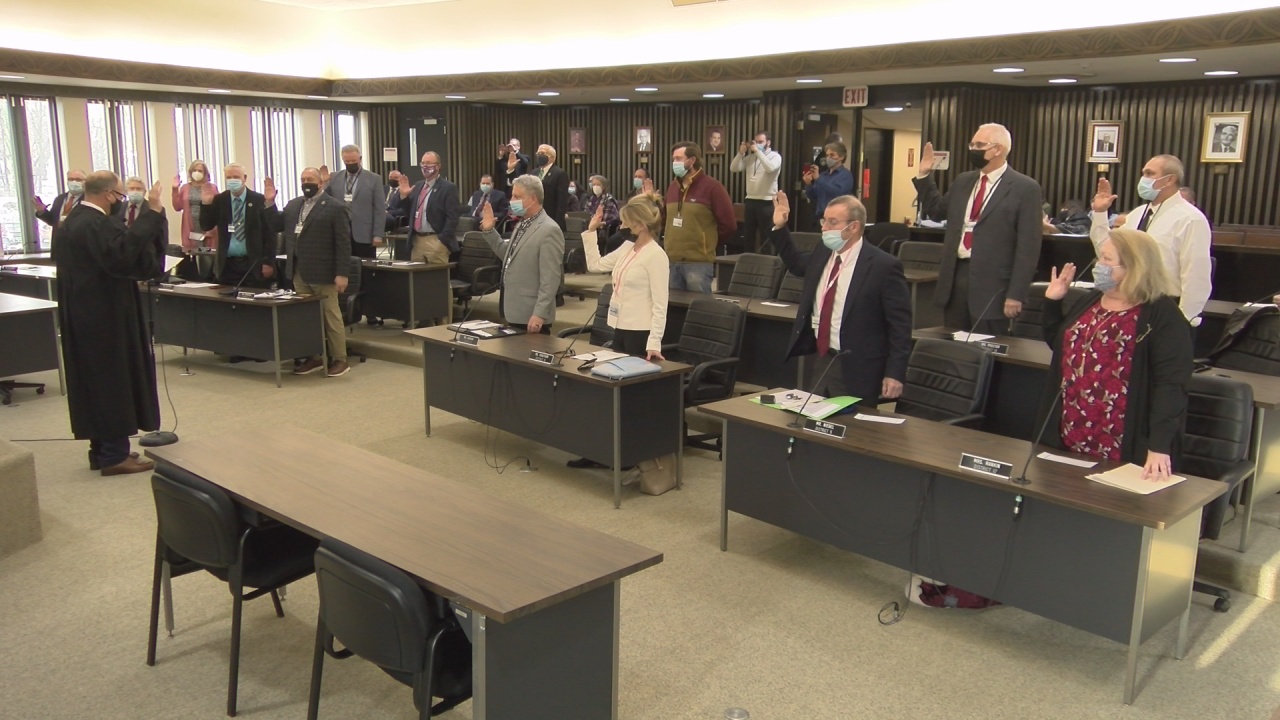 Chautauqua County Legislators Take Oath Of Office As New Year Begins