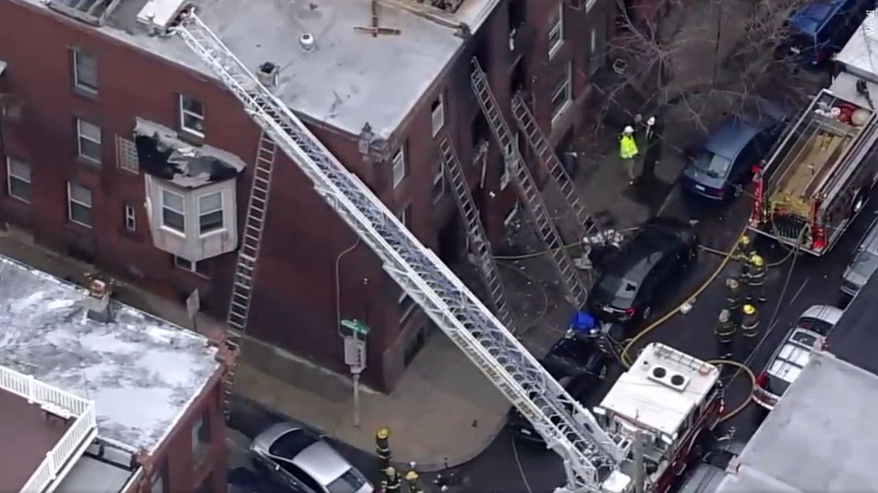 12 Dead, Including 8 Kids, In Philadelphia Fire At Apt. House, Officials Say
