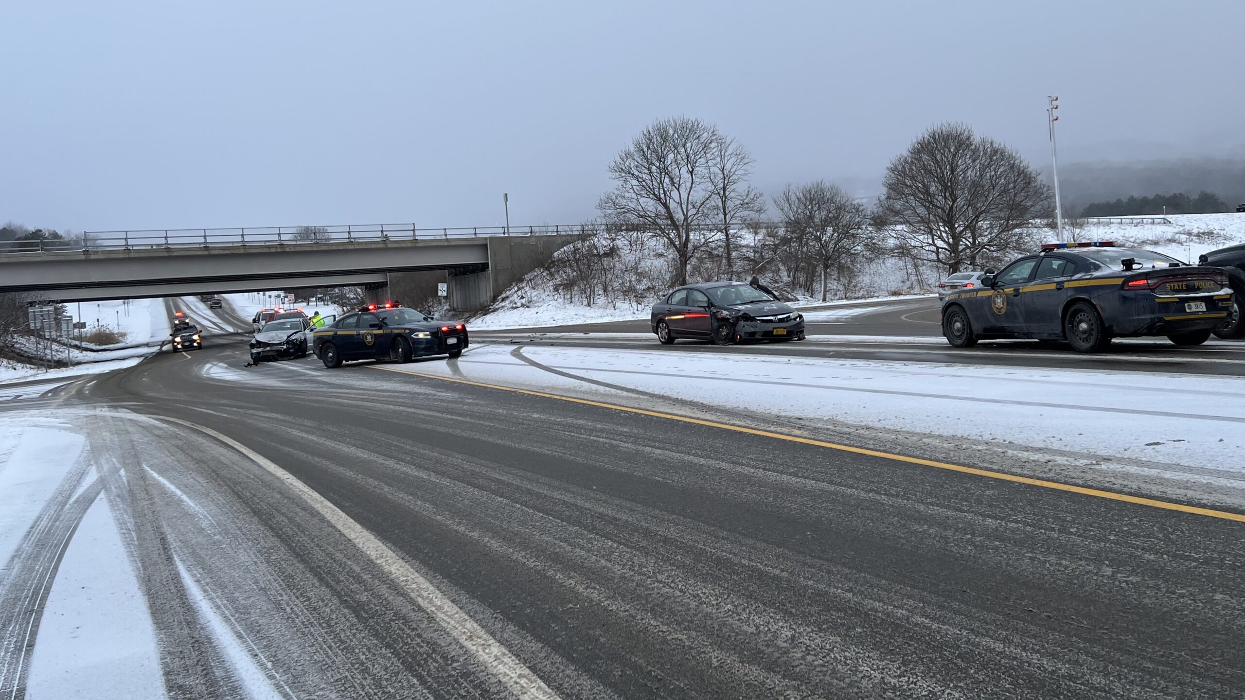 One Hurt Following Crash Near Jamestown