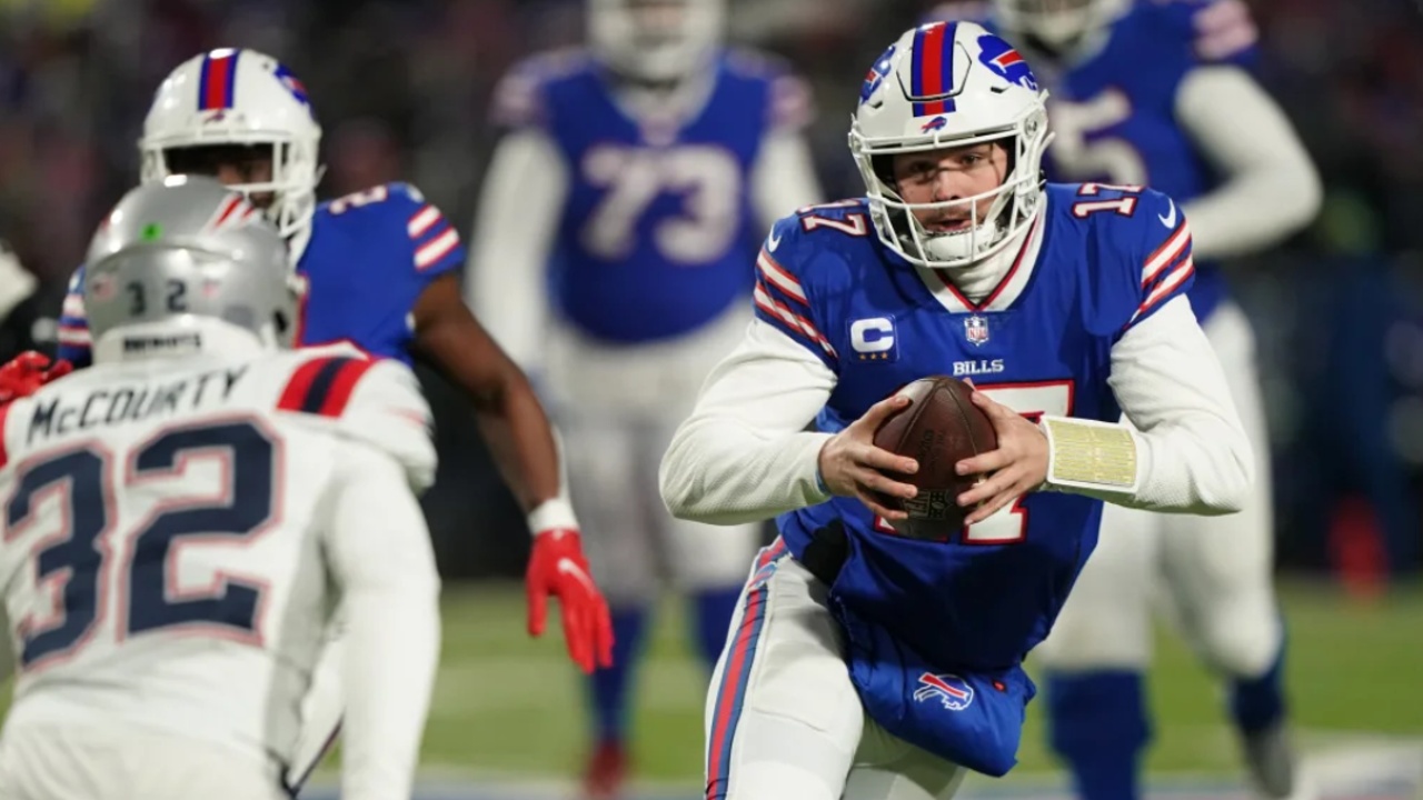 Allen-led Bills Throttle Division Rival Patriots, 47-17 