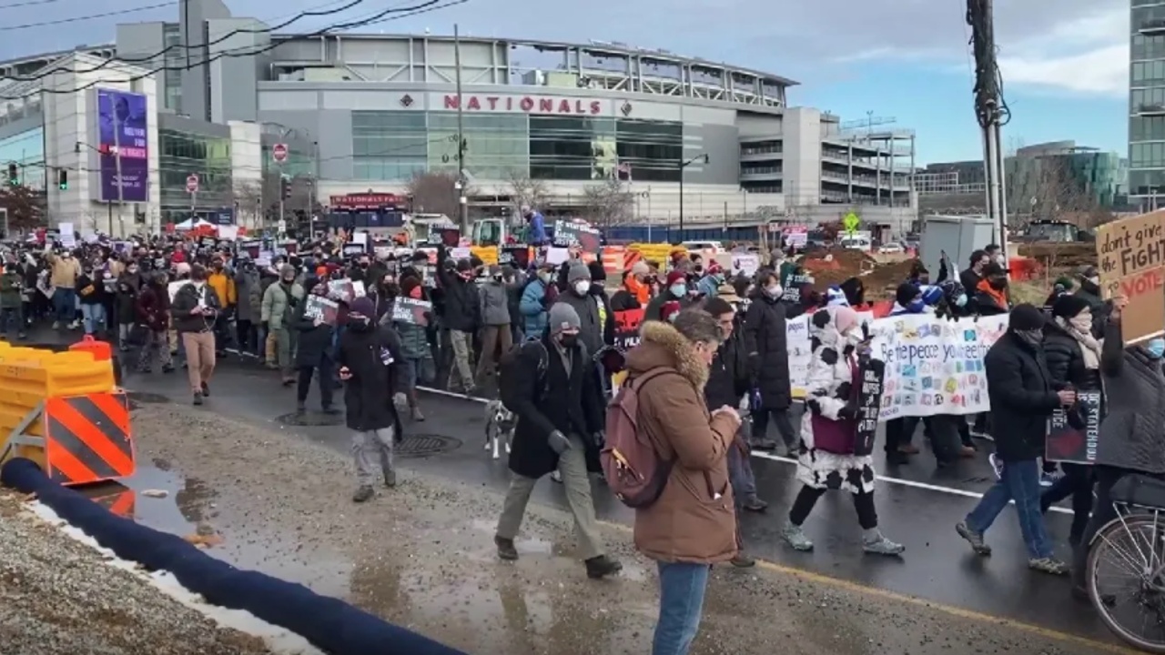 Activists Use MLK Day To Promote Voting Rights Legislation