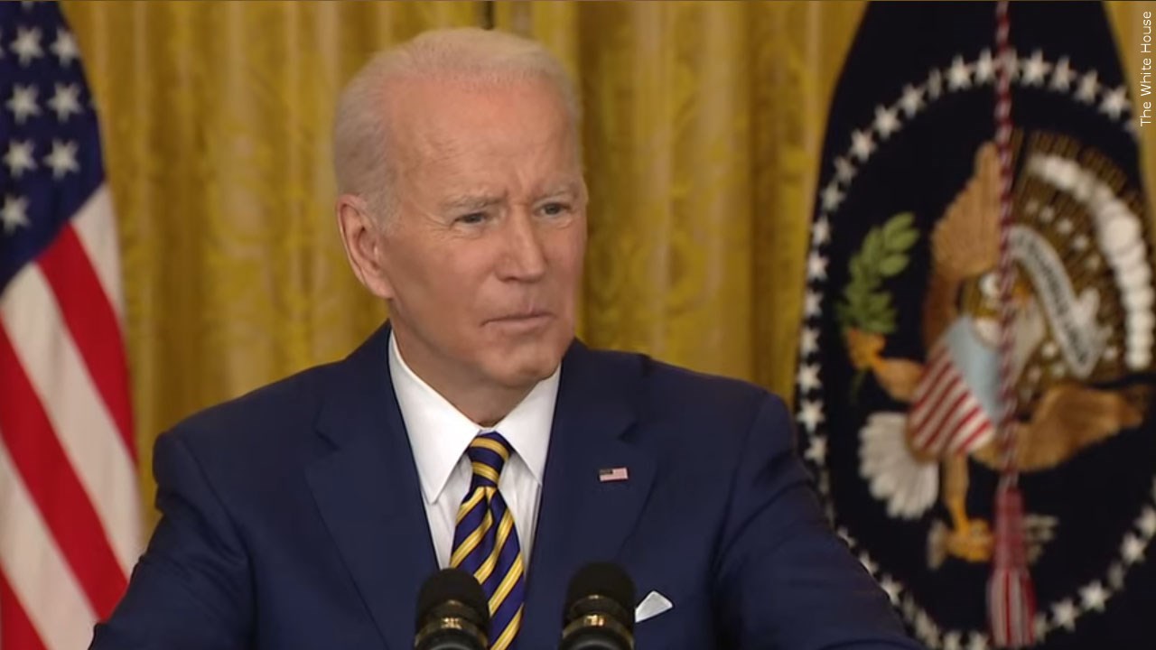 Biden Says Nation Weary From COVID But Rising With Him In WH 